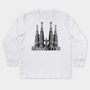 Barcelona Kids Long Sleeve T-Shirt